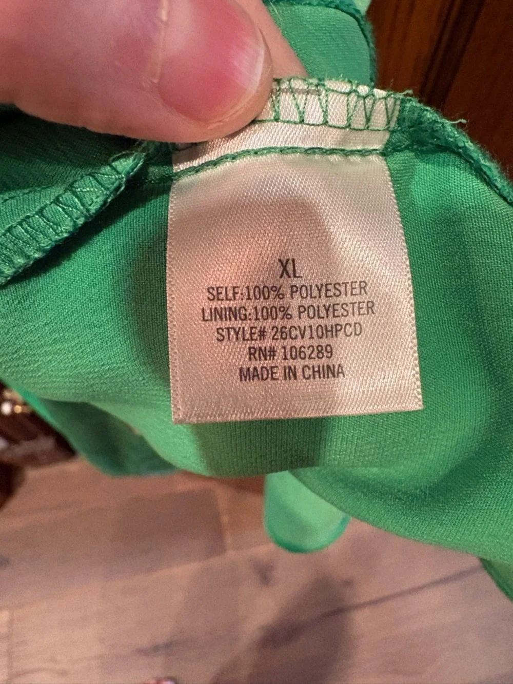 Blue Rain Francesca’s $54 Emerald Green Satin Midi Dress with Side Slit XL *see - Picture 6 of 12